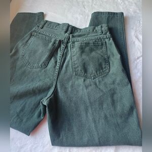 Vintage Women's RIO  High Rise  Green Jeans